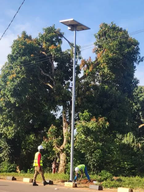 Kaso ng International OEM ng Smart Solar Street Lights