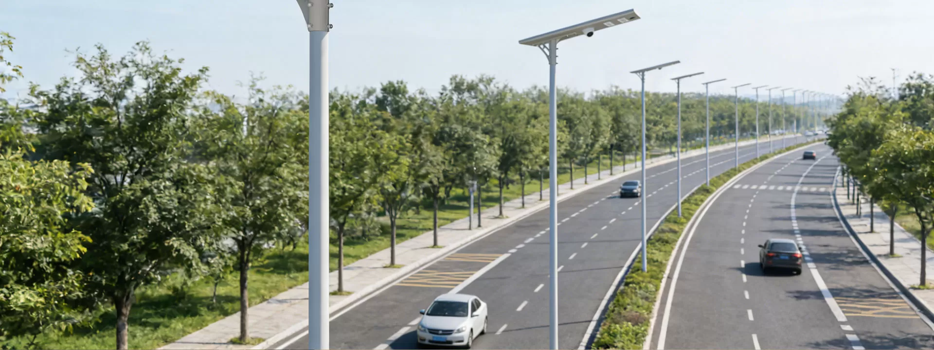 Applikasyon ng Product ng All-in-One Solar Street Light na may CCTV