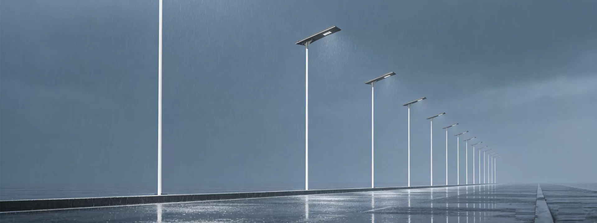 Application ng Product ng Auto na malinis na All-in-One Solar Street Light ng Ilaw