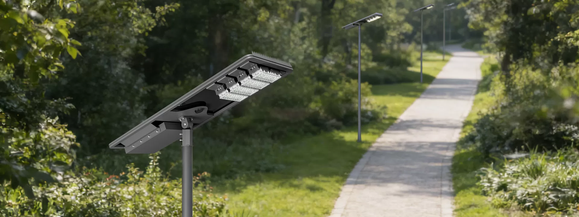 Aplikasyon ng Product ng Bagong All-in-One Solar Street Light ng Ilaw