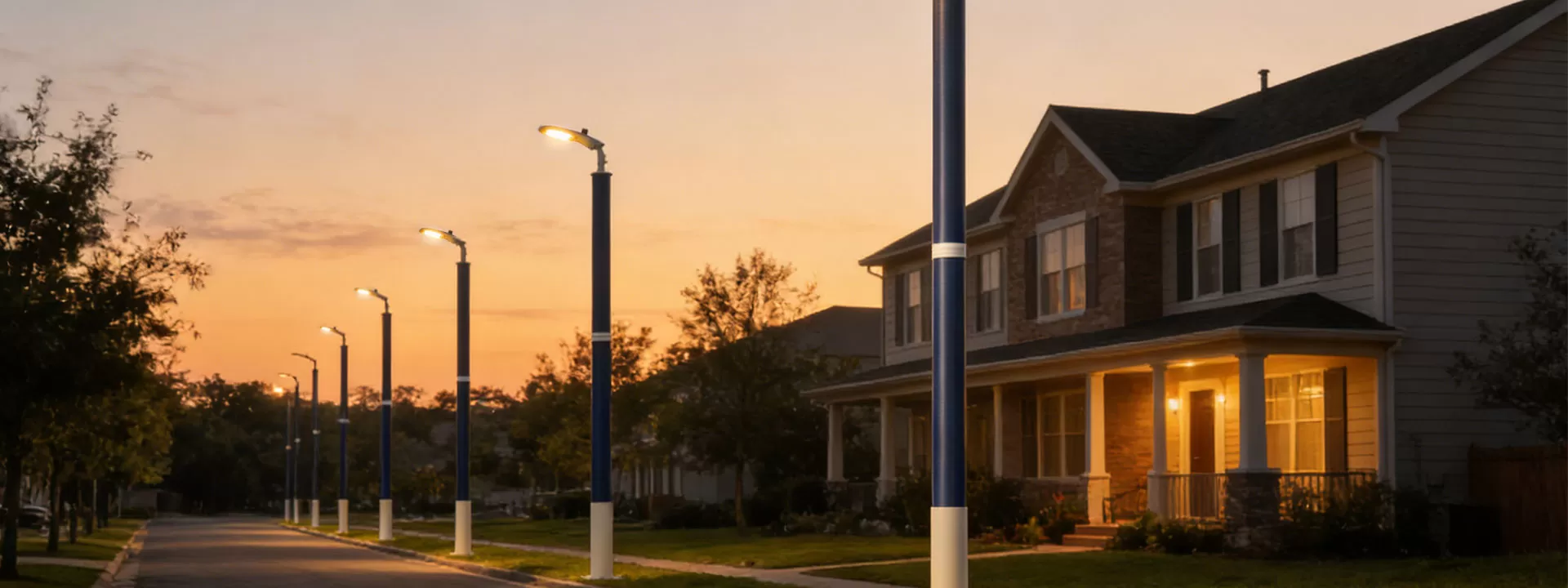 Mga Application ng Product ng CIGS Solar Pole Lights