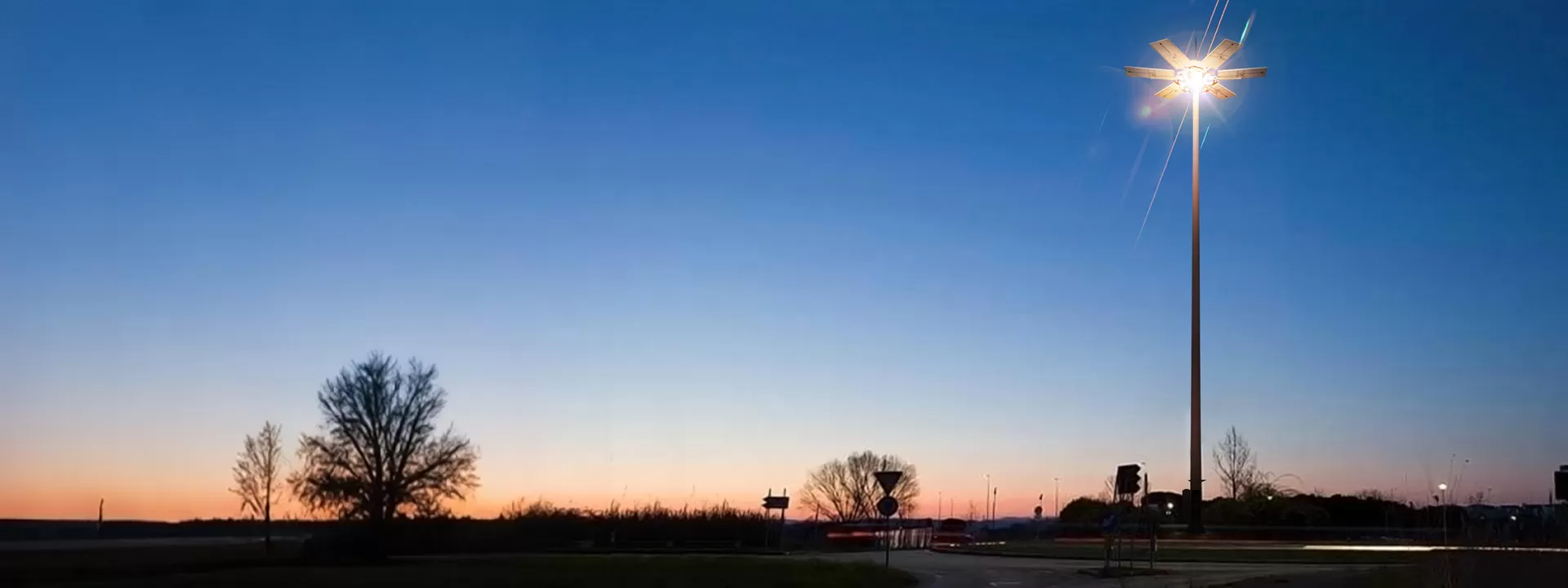 Saan angkop ang Solar High Masts?