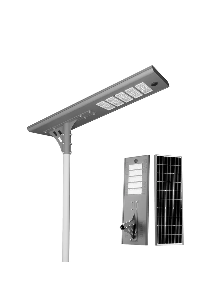Solar Street Light na may Remote Control