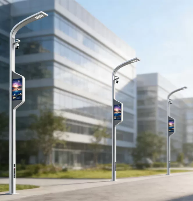 Anong mga aparato ang Maaaring Mai-install sa Matalinong mga Pole ng Ilaw?